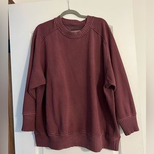 Aerie Down To Earth Oversized Crewneck